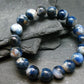 Dianite (Blue Jade) Genuine Bracelet ~ 7 Inches ~ 12mm Round Beads