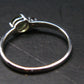 Moldavite Tektite Silver Ring from Czech Republic - Size 8.75 - 1.51 Grams