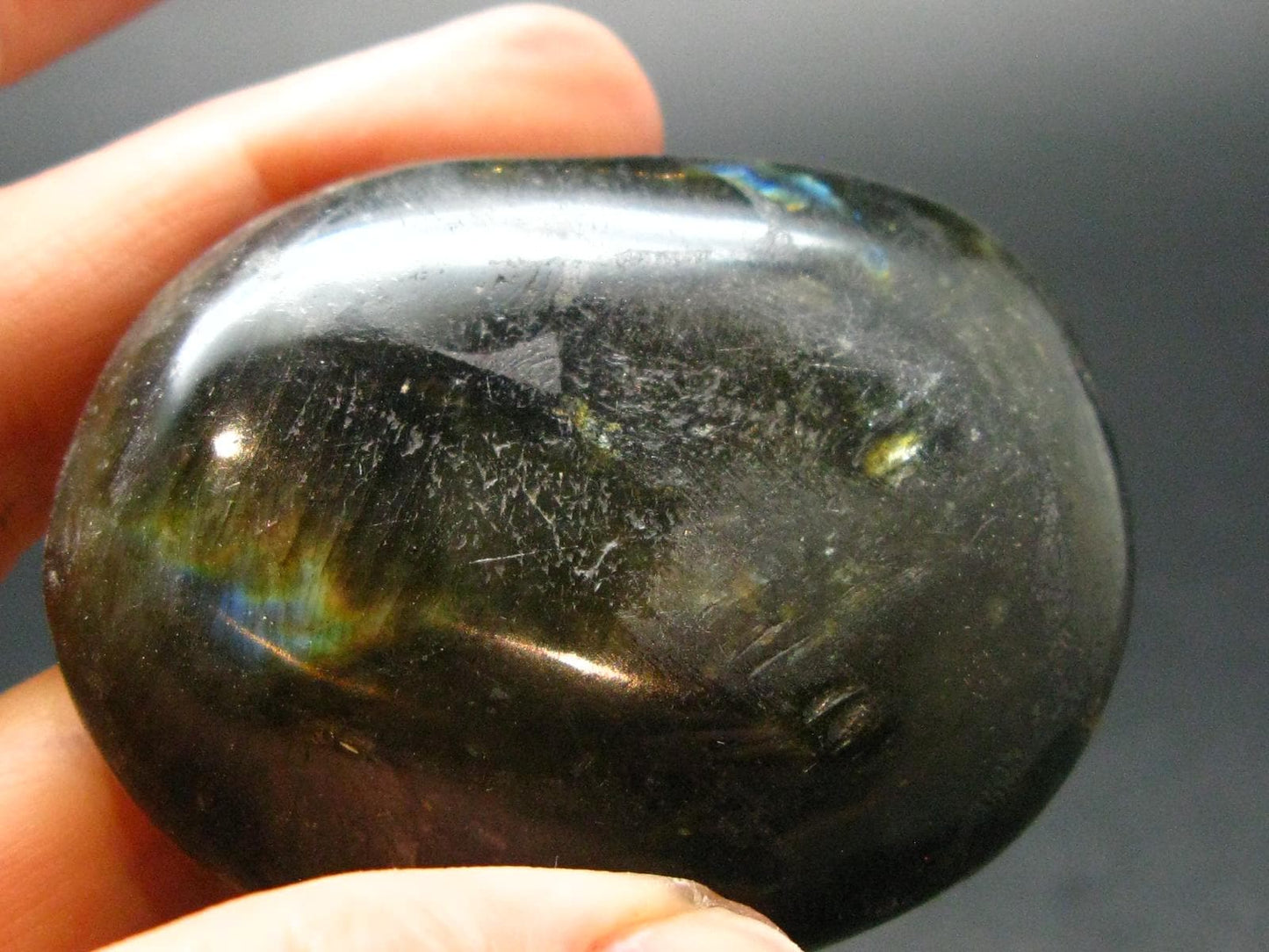 Labradorite Polished Stone from Madagascar - 2.0"