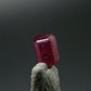 Beautiful Rare Gem Bixbite Red Beryl Emerald Cut Stone From Utah USA - 0.10 Carats - 3.2x2.2mm