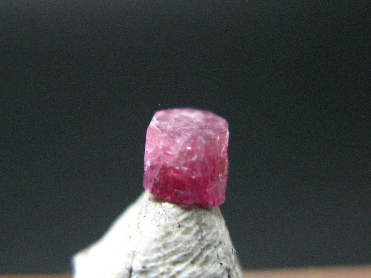Nice Rare Gem Bixbite Red Emerald Beryl Crystal From Utah USA - 0.40 Carats
