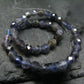 Iolite Cordierite Genuine Bracelet ~ 7 Inches ~ 4mm Facetted Beads