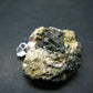 Octahedral Black Metallic Magnetite Crystal Silver Pendant From Bolivia - 1.1" - 7.38 Grams