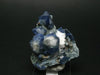 Museum Benitoite and Neptunite on Natrolite Cluster From California - 2.1"