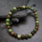 Green Opal Genuine Bracelet ~ 7 Inches ~ 6mm Round Beads