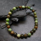 Green Opal Genuine Bracelet ~ 7 Inches ~ 6mm Round Beads