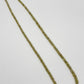 Natural Chrysoberyl, Gemstone Beaded Necklace, Faceted Crystal Strand, Minimalist Jewelry Gift for Her