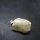 Amblygonite Silver Pendant from Brazil - 0.9" - 3.0 Grams