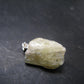 Amblygonite Silver Pendant from Brazil - 0.9" - 3.0 Grams