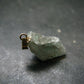 Extremely Rare Raw Gem Green Kornerupine Silver Pendant Crystal From Tanzania - 3.0 Grams - 1.0"
