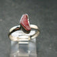 Pezzottaite Crystal Silver Ring From Madagascar - Size 7 - 2.01 Grams