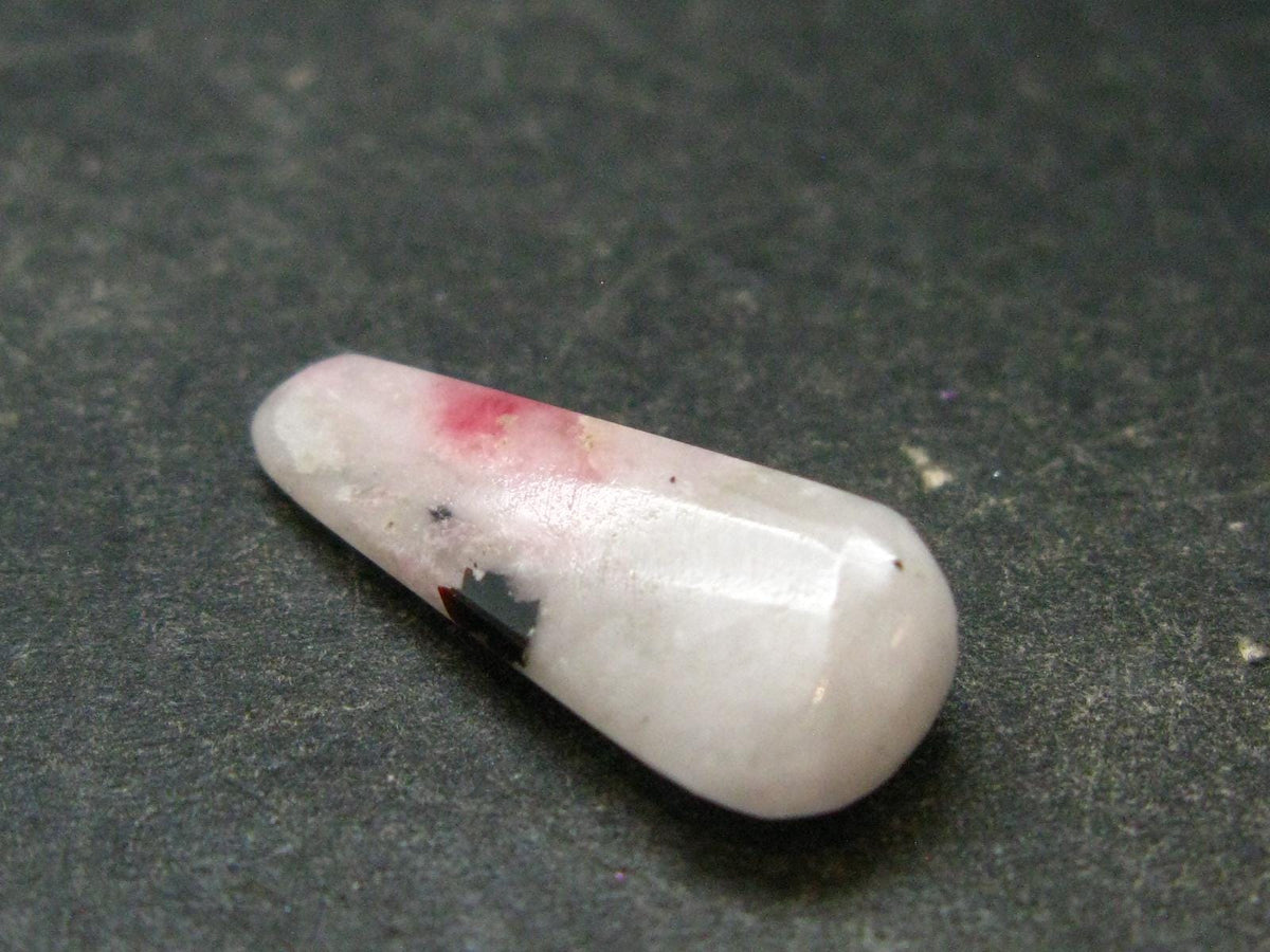 Rare Pink Tugtupite Tumbled Piece From Greenland - 6.85 Carats - 0.9"