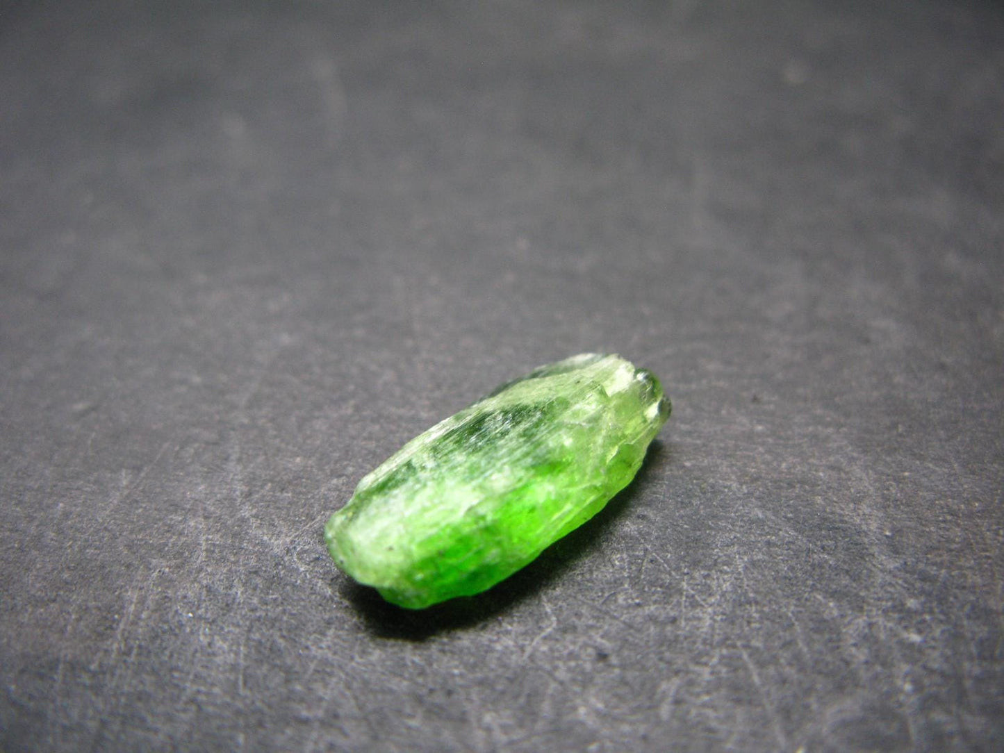 Rare Neon Tremolite Crystal from Tanzania - 0.6" - 3.95 Carats