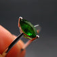 Helenite Gaia Stone Gem Sterling Silver Ring From Washington - Size 8 - 0.7 Carats