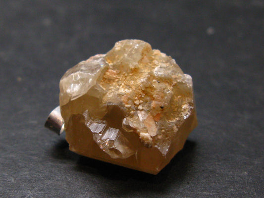 Cerussite Cerusite Crystal Silver Pendant From Morocco - 1.0" - 13.24 Grams