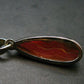Rhodochrosite Sterling Silver Pendant From Alma Colorado - 1.4" - 6.07 Grams