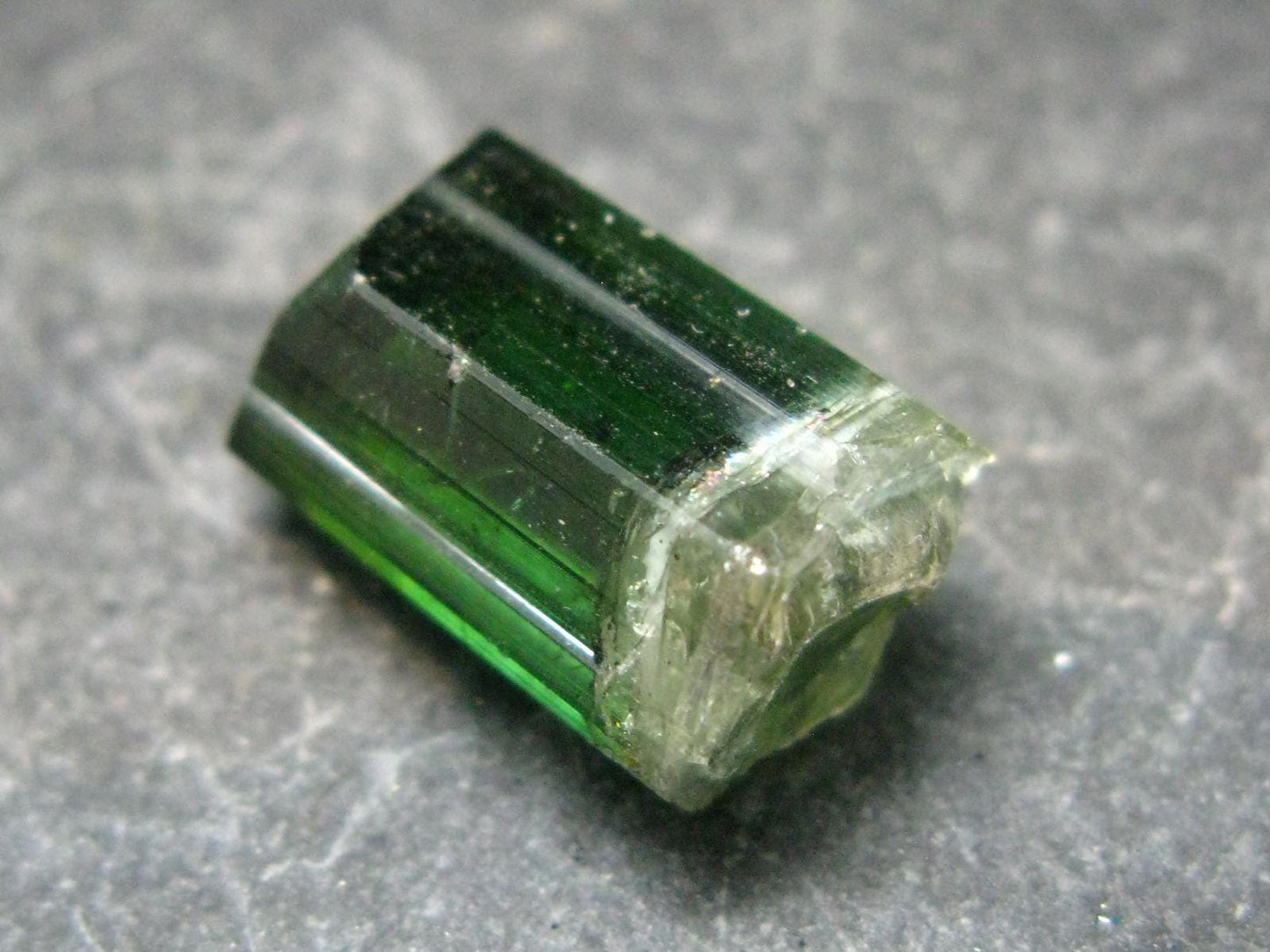 Green Tourmaline Crystal From Brazil - 0.6" - 11.10 Carats