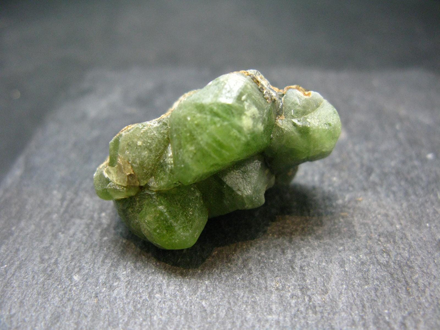 Rare 94.65 Carat Gem Peridot Olivine Cluster from Pakistan - 1.3"