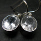 Phenakite Phenacite Silver Earrings From Russia - 3.23 Grams