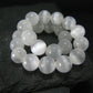 Selenite Genuine Bracelet ~ 7 Inches ~ 8mm Round Beads
