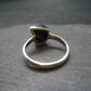 Large Meteorite Campo Del Cielo Sterling Silver Ring From Argentina - 4.14 Grams - Size 8