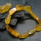 Heliodor Golden Beryl Genuine Bracelet ~ 7 Inches ~ 16mm Facetted Beads