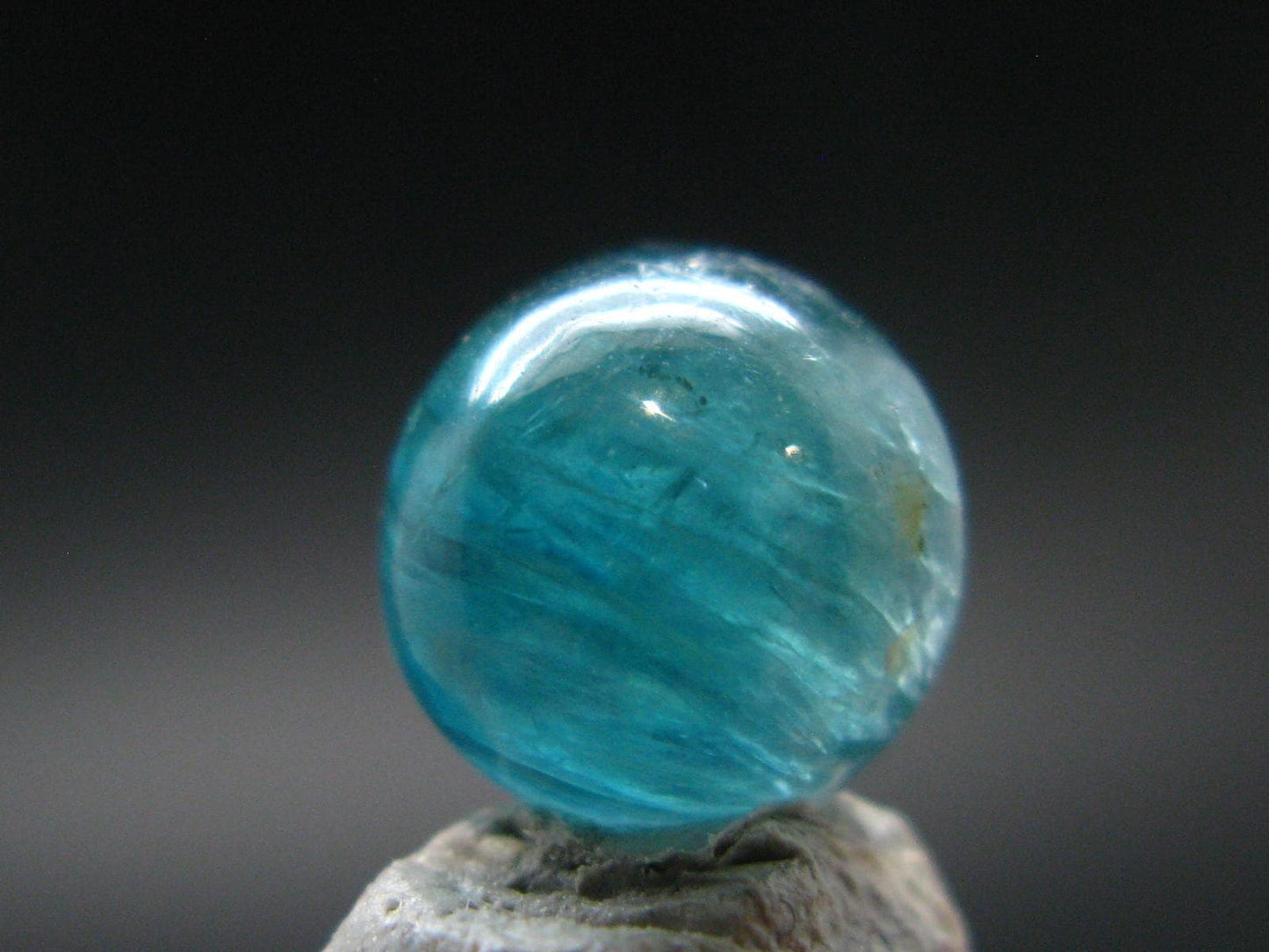 Extremely Rare Grandidierite Cabochon From Madagascar - 3.27 Carats