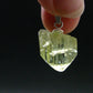 Brazilianite Crystal Silver Pendant From Brazil - 0.8" - 2.08 Grams