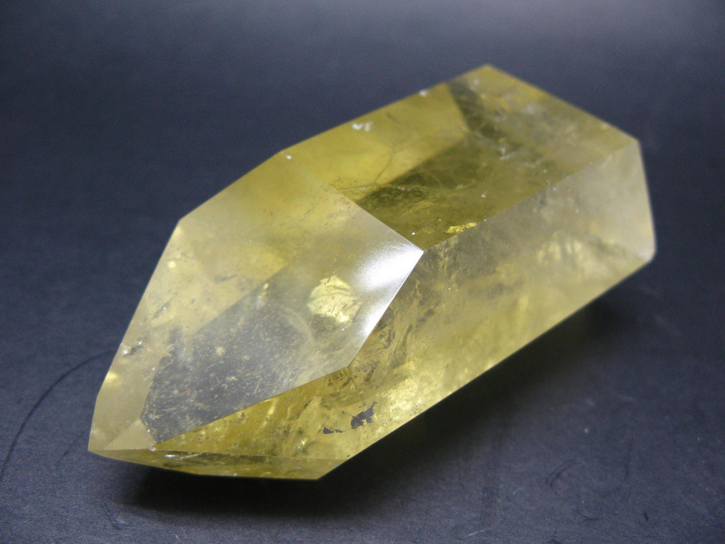 Citrine Unheated Polished Crystal From Brazil - 3.7" - 236 Grams