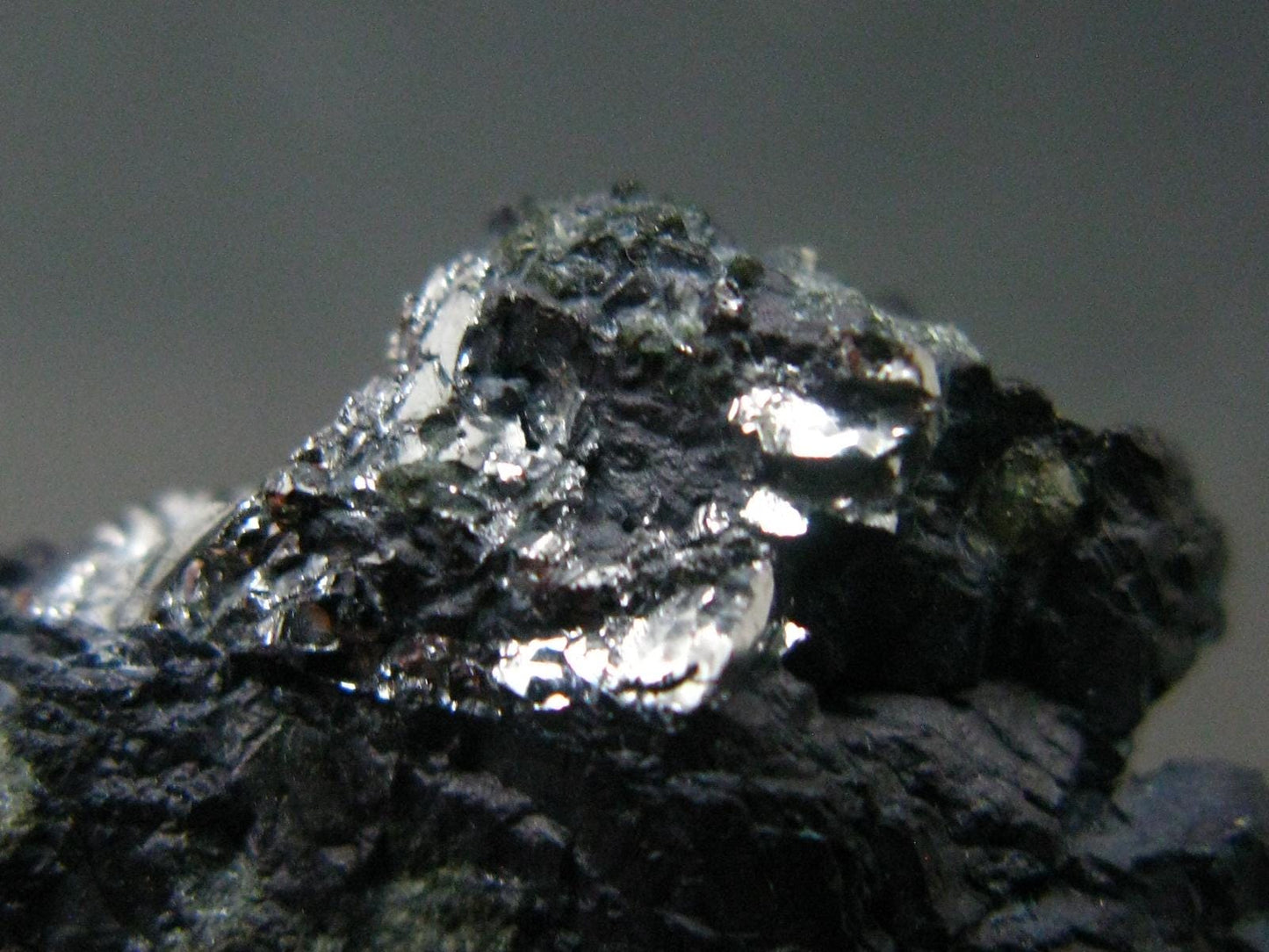 Sperrylite Crystals On Matrix From Russia - 1.5"