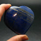 Lapis Lazuli Lazurite Tumbled Heart From Afghanistan - 2.5"