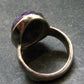 Very Rare Kammererite Chrome Clinochlore Silver Ring from Turkey - Size 7.5