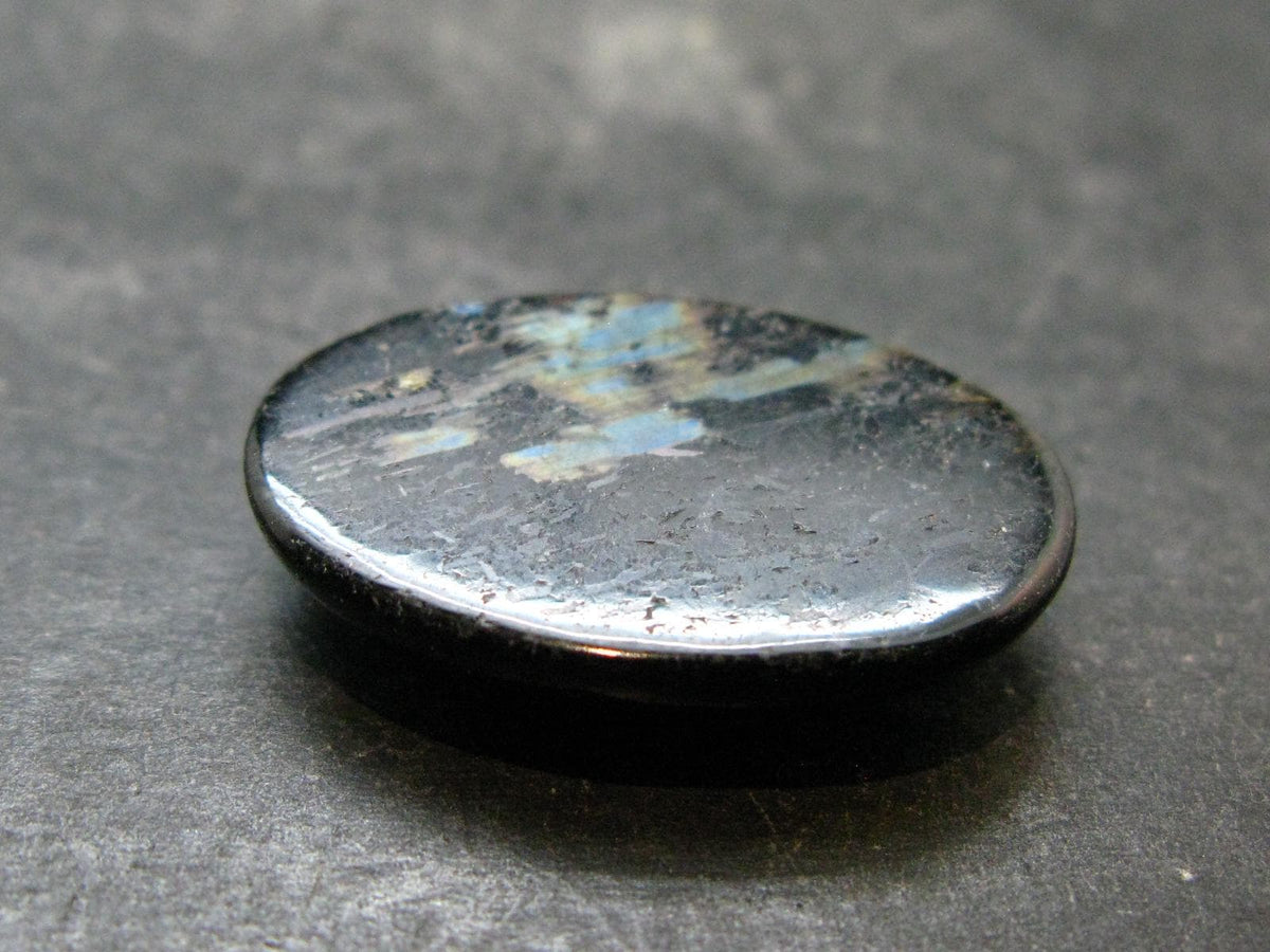Rare Nuumite Nuummite Cabochon From Greenland - 1.1" - 6.32 Grams