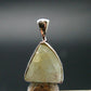 Rhodizite Rhodozite Crystal Silver Pendant from Madagascar - 0.7" - 1.51 Grams