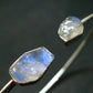 Natural Moonstone Bracelet 925 Sterling Silver - Adjustable