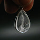 Nice Danburite Crystal Silver Pendant from Mexico - 1.2" - 4.40 Grams