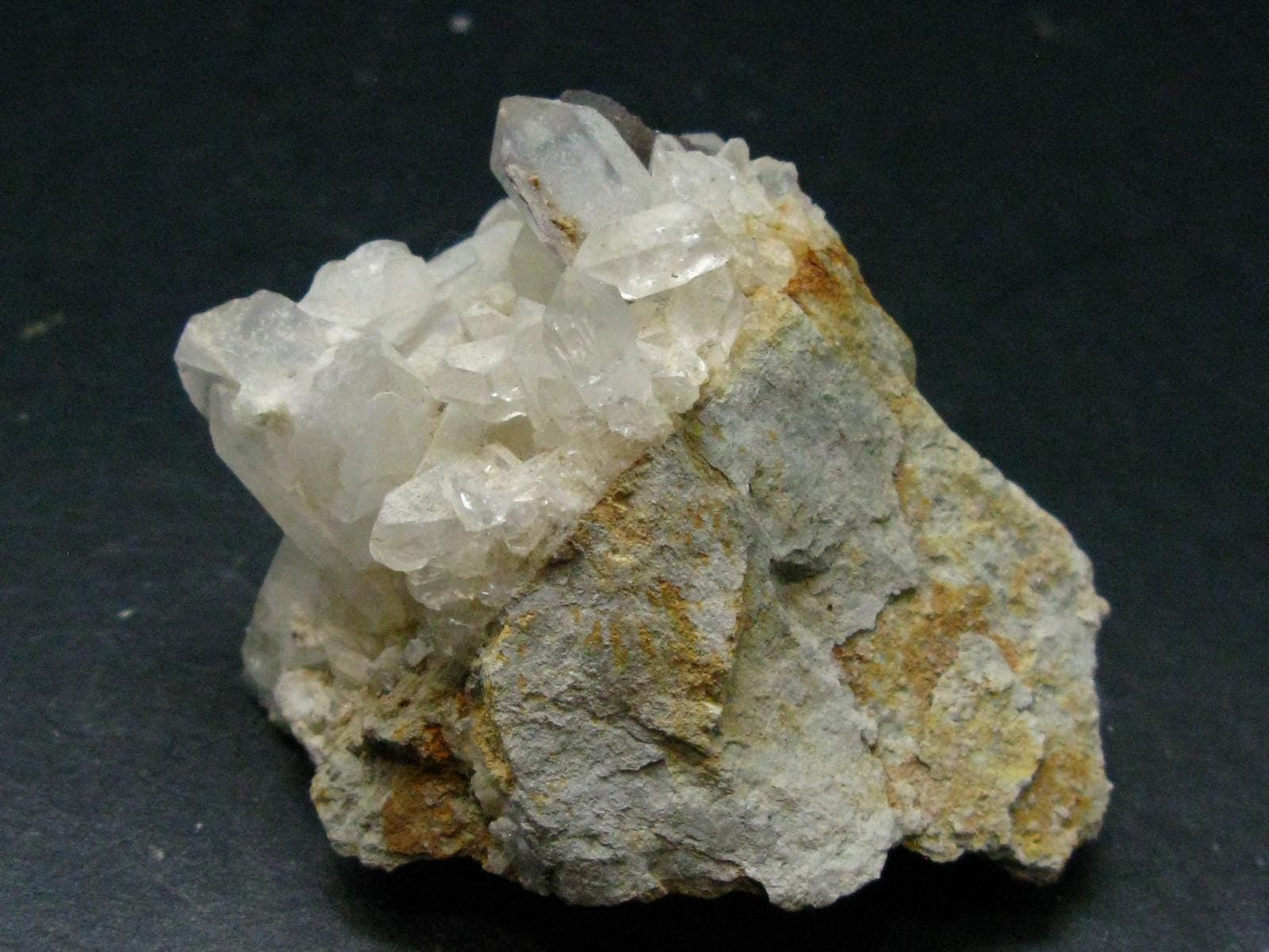 Large Brookite On Quartz Cluster From Pakistan - 75.26 Grams - 2.6"