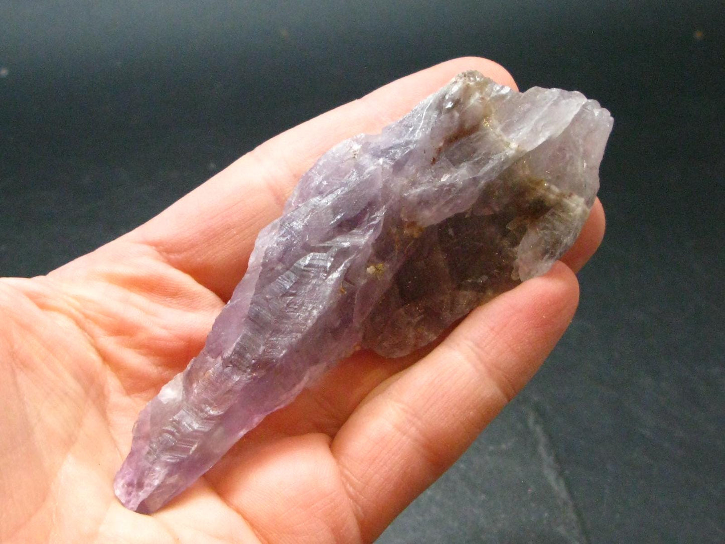 Rare Auralite Super 23 Large Crystal Amethyst From Canada - 3.7" - 45.63 Grams