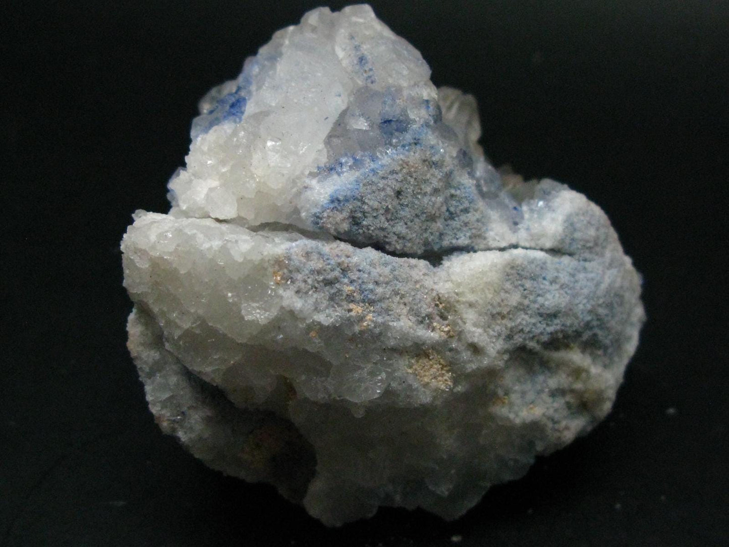 Dumortierite In Quartz Inclusion Cluster From Brazil - 3.2" - 195.96 Grams