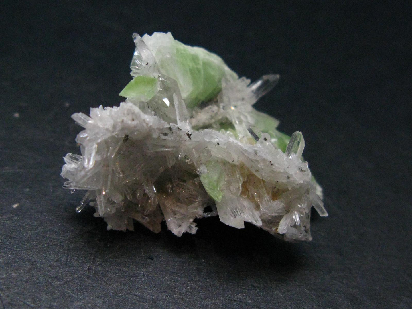 Rare Gem Augelite and Quartz Cluster from Peru - 1.4"