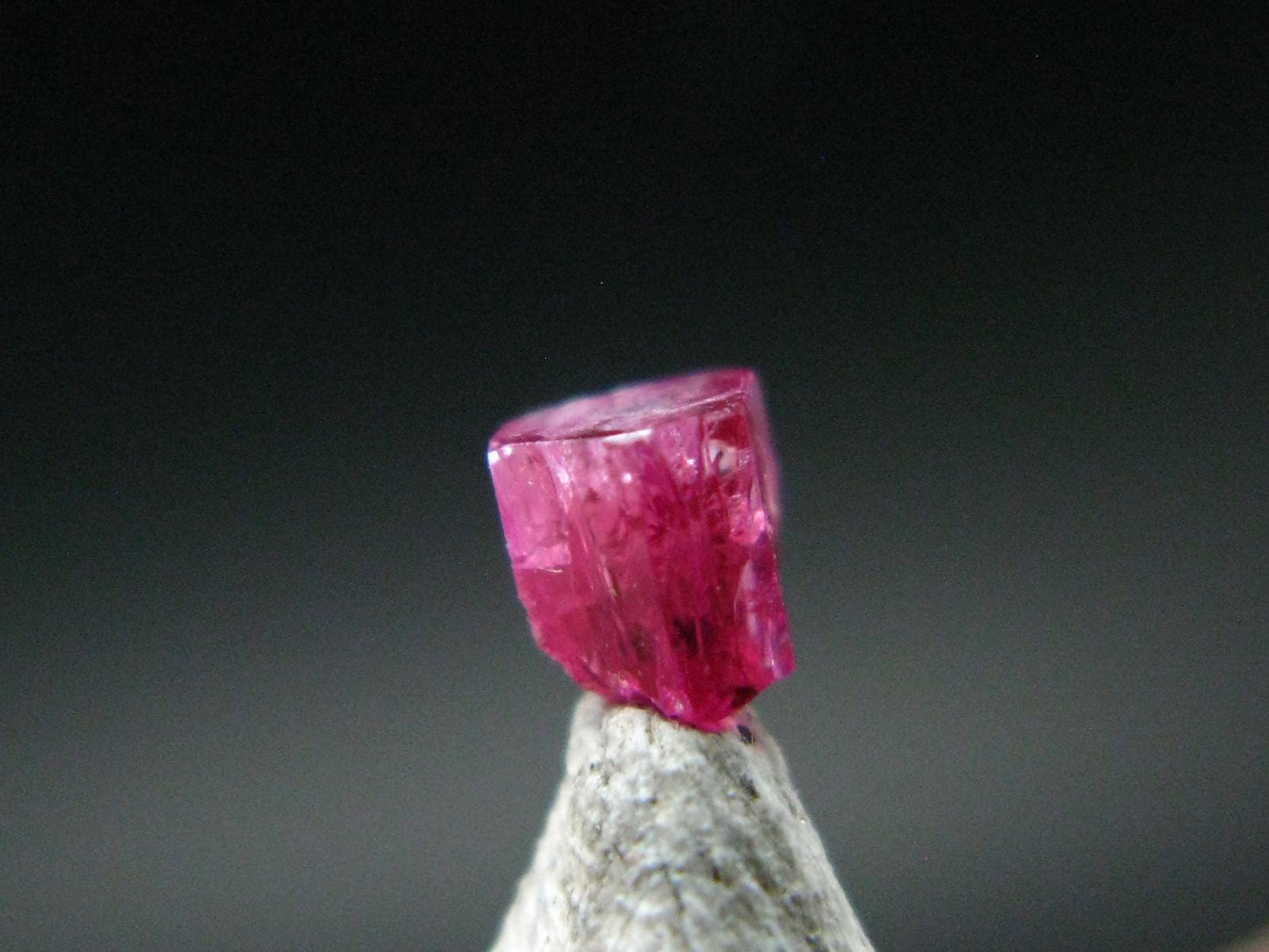 Nice Rare Gem Bixbite Red Emerald Beryl Crystal From Utah USA - 0.24 Carats