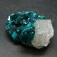Very Nice Dioptase Cluster w/ Quartz from Congo - 1.5" - 18.18 Grams
