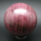 Rare Red Thulite Sphere Ball From Norway - 3.1" - 710 Grams