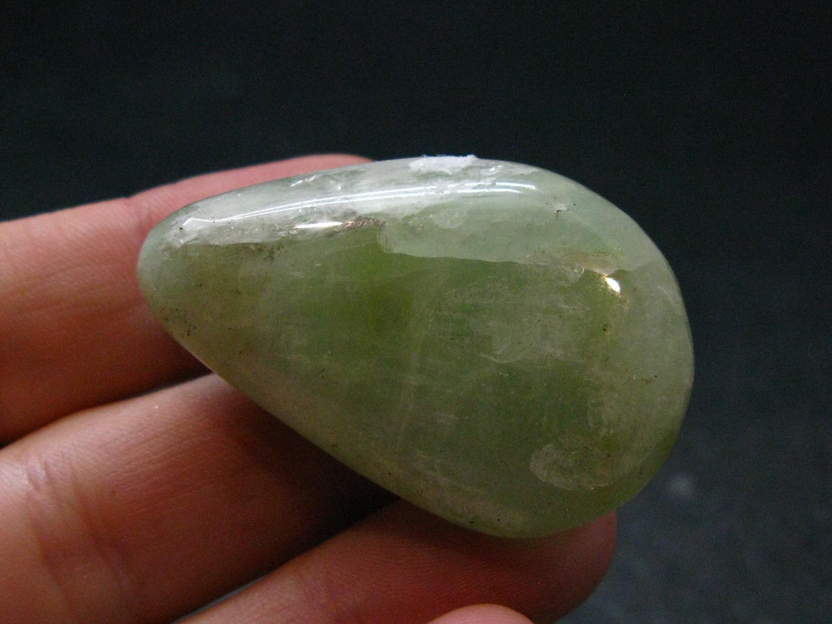 Datolite Tumbled Stone From Russia - 1.6" - 21.47 Grams