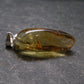 Natural Unheated Citrine Sterling Silver Pendant from Zambia - 1.2" - 3.09 Grams