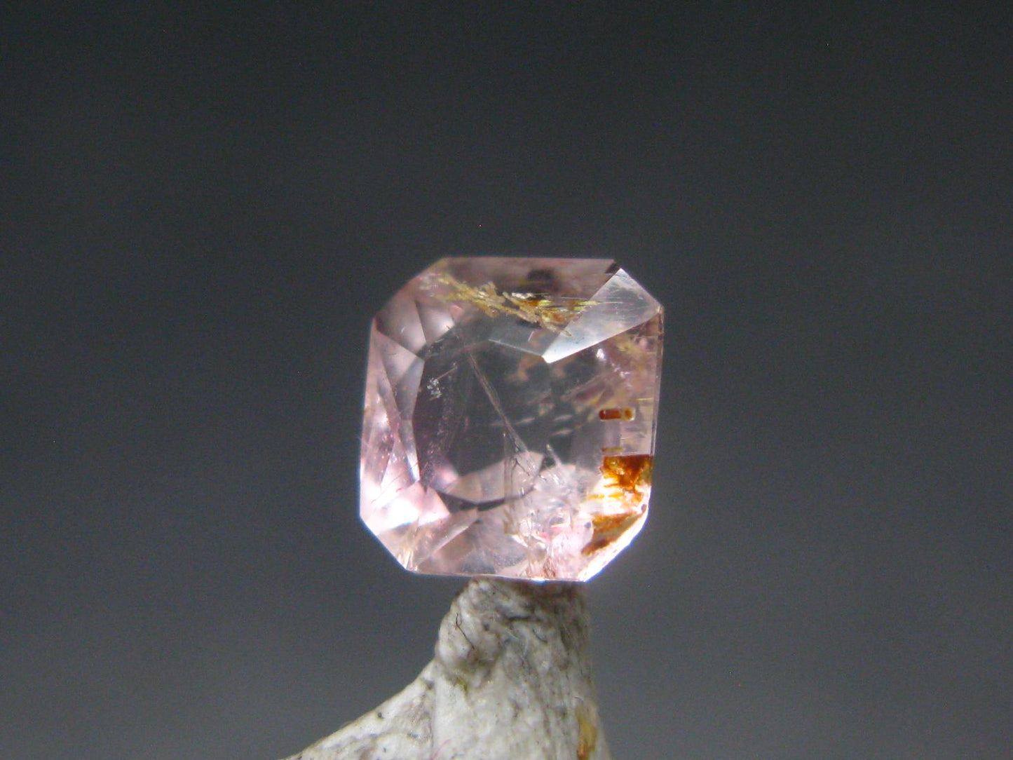 0.67 Carat Rare Gem Poudretteite Cut Stone From Burma
