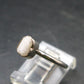 Natrolite Silver Ring From Tanzania - 1.79 Grams - Size 6