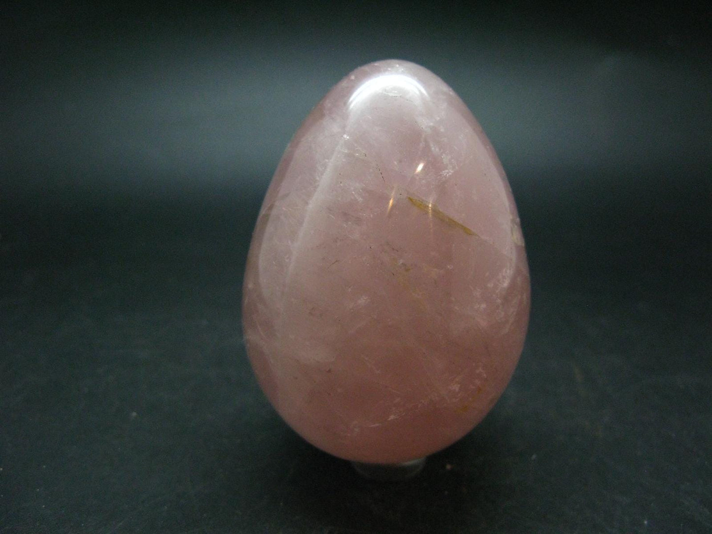 Star Rose Quartz Egg From Brazil - 2.9"
