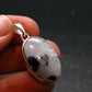 Natural Glow From Inside Moonstone Silver Plated Pendant - 1.3" - 6.31 Grams
