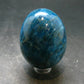 Large Neon Blue Apatite Egg from Madagascar - 137.90 Grams - 2.1"